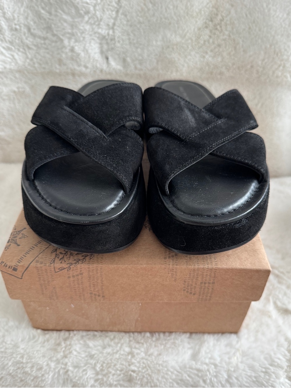 FREE PEOPLE ASBURY FLATFORM SANDAL SIZE 6 1/2 - Picture 6 of 11